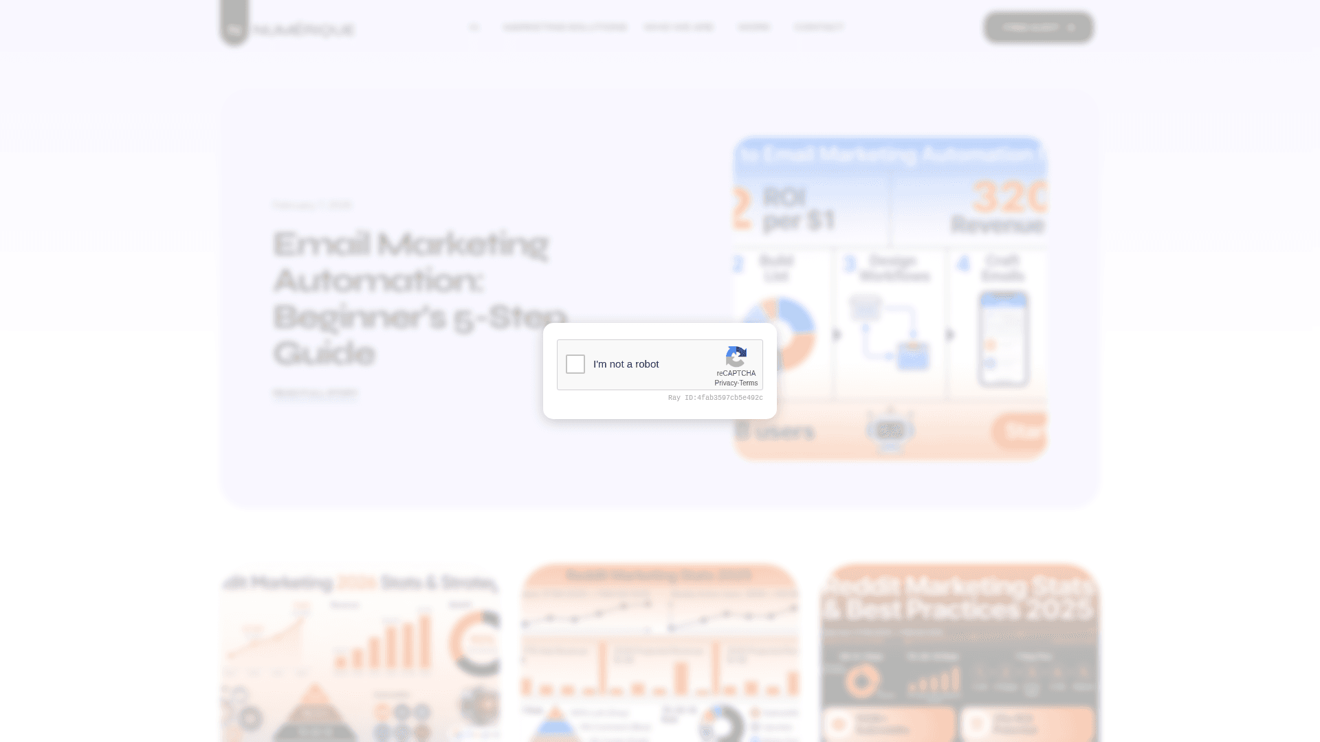 The same page after a visitor-visible visual change